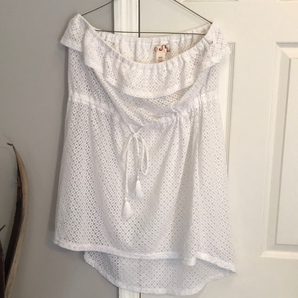 Strapless. SWIMSUIT  Coverup💕.    XL